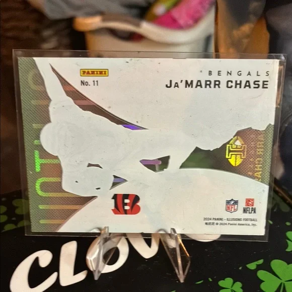 Panini Trading Card with Orange and Blue Accents - Picture 2 of 2